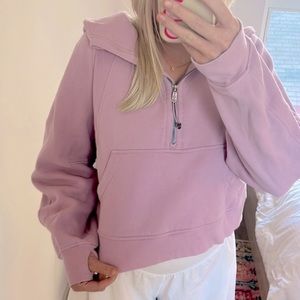 Lululemon women’s scuba half zip hoodie